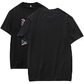 Womens Short Sleeve Tops Summer T Shirts Round Neck Casual Tee