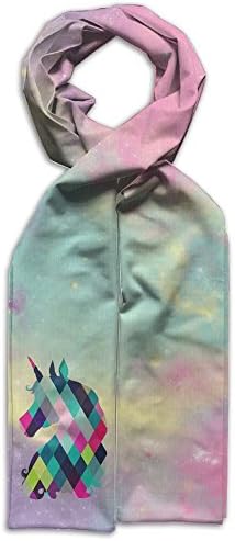 Winter Warm Soft Scarf Unicorn Fashion Long Neck Scarves Wrap Shawl For Kids Children