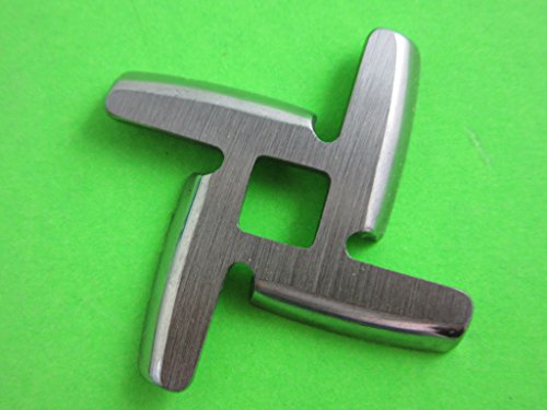 Two New Sharp Cutting Blade Knife for Villaware 5265-05 Meat Grinder