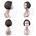 Jiayi Short Box Braided Lace Front Wigs Bob Style Full Braids with Natural Side Hand-tied Part Half Hand-made Braided Wigs for African American Women with Baby Hair for Daily Wear(6