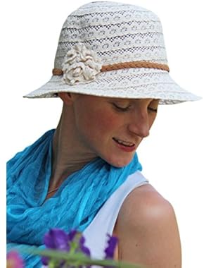 Lovely In Lace Petite Cloche Cotton Hat