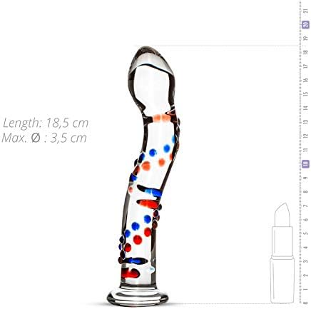 Gildo No. 3 Deluxe Real Dong Glass Penis Replica, Dildo Length - 7.25 Inch, Diameter - 1.00-1.40 Inch - Image 5