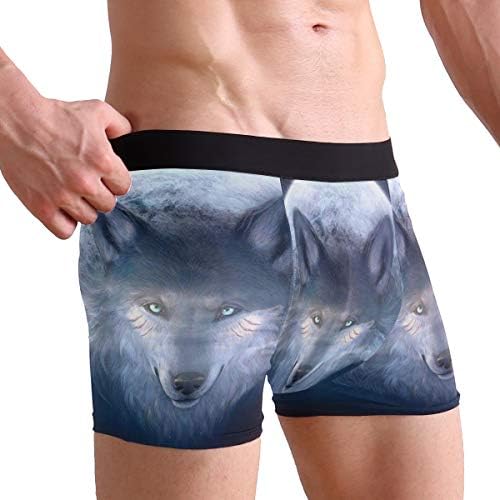 Wintreati Mens Boxer Briefs, Insects Blond, Soft Breathable Stretch Low Rise Trunks Briefs Underwear Men Boys