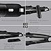 Professional Steam Hair Straightener by BeautyCC - Steam Styler Ceramic Tourmaline Flat Iron Salon Heater Hair Straightening Iron with Anion Care