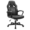 Furniwell Leather Gaming Chair Office Desk Chair, Racing Style Video Game Chair High Back Executive Computer Chair with…