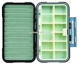 Flambeau Tackle Ripple Blue Ribbon Fly Box(Grey, 8x4.5x1.60-Inch)