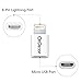 OriDecor [ Pack of 5 ] Micro USB to 8 Pin Lightning Converters Android Micro USB Transfer to Apple IOS Lightning Port, Compatible for iPhone5/5S/6/6S/6 Plus/6S Plus/SE and Android Phones, Pack of 5