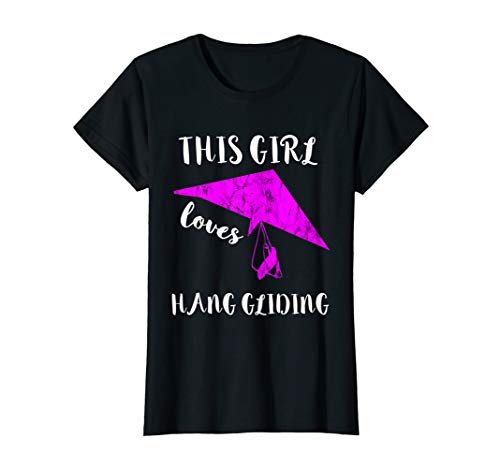 This Girl Loves Hang Gliding Soaring Glider Air Sport TShirt