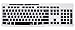 Keyboard Cover for Logitech MK270 Wireless Keyboard, Logitech K200 MK200 K260 MK260 K270 Keyboard, Protect Your Keyboard from Liquid Spills or Dust Easy Typing By CaseBuy, Black