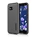 Incipio Cell Phone Case for HTC U11 - Gunmetal/Translucent Gray