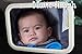 Baby Mirror for Car - Glow in The Dark - Convex Shatterproof Glass - Safety Accessory - Fully Assembled - Mirror to see Baby in Rear Infant Car Seat - Matte Finish - Crash Tested