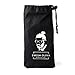 rimming In minutes keeps your sink clean-Easy use Comes with 2suction hooks and pouch-No more Clippings and Clogging Sinks-Best Gift for Beard Men-Improved Version