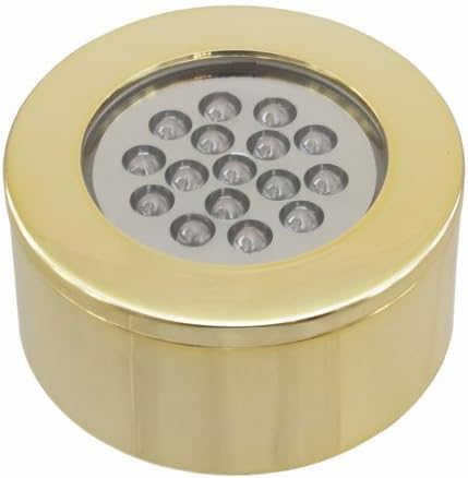 kaoyi – Foco LED naranja 16LED caja latón 230 VAC: Amazon.es ...
