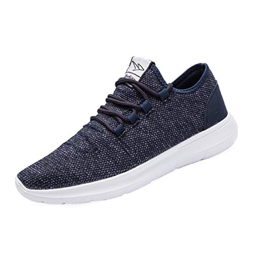 Srenket Mens Casual Athletic Sneakers Comfortable Running Shoes Light Tennis Zapatos Footwear for Men Walking Workout Blue47