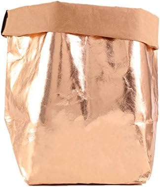 Bulk Sell Available Decorative Washable Kraft Paper Container for Storage,Food,Planting,Gift Wrap and Pet Carrier,Toy Box,Cruelty Free