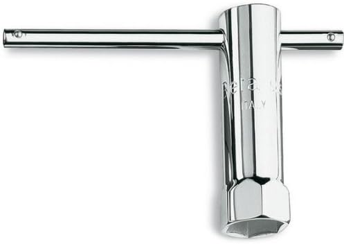 Beta 955 16mm Tubular Spark Plug Socket Wrench 6 Point with Chrome Plated