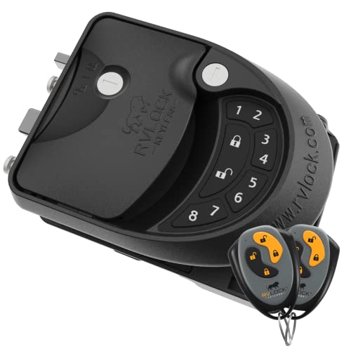 RVLock Class C Charter Keyless Entry Keypad and Handle with Fob, All