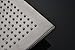 Rozin 12-inch LED Color Bathroom Square Shower Head Rainfall Over-head Spray Brushed Nickel