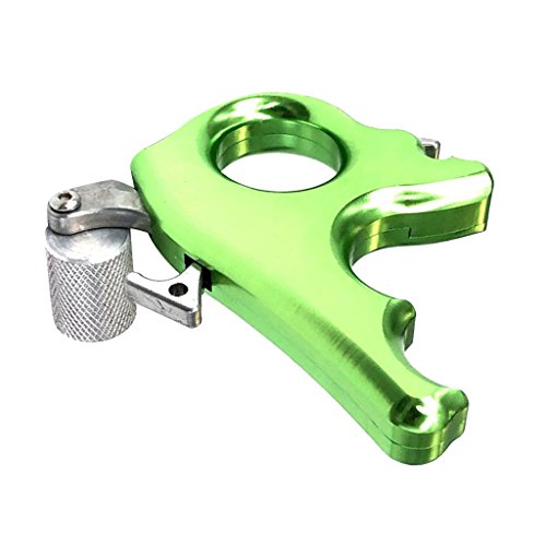 image for Unknown MagiDeal Aluminum Alloy Compact 3 Finger Archery Compound Bow 