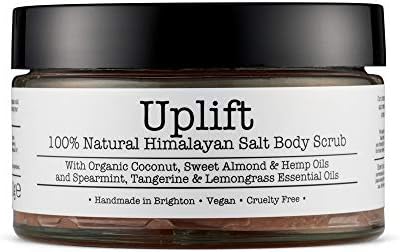 Corinne Taylor Uplift Himalayan Salt Body Scrub. 100% Natural, Vegan, Cruelty Free, Organic Ingredients - 260g