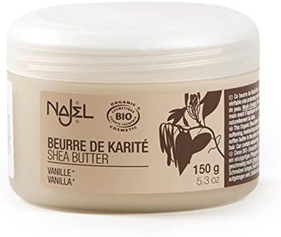 Najel Organic Shea Butter Vanilla 150g