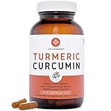 Neurogan Turmeric with Ginger & BioPerine Black Pepper - 95% Curcuminoids, Potent Anti-Inflammatory & Antioxidants for Pain Relief & Joint Support - Non-GMO, Vegan, 120 Capsules