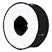 Round Flash Ring 18inch / 45cm RoundFlash Foldable Ring Flash Speedlite Diffuser Softbox Light Modifier for DSLR Speedlight Macro Portrait Shooting Photography Studio