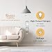 Simba Lighting Halogen E11 T4 50 Watt 560lm 120 Volt Light Bulb (4 Pack) for Chandeliers, Pendants, Table Lamps, Cabinet Lighting, Mini-Candelabra Base, 50W JD 110V 120V 130V Warm White 2700K Dimmable