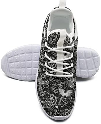 YANYANGer Lightweight Skull And Brass Knuckles Men Mesh Soft Athletic Running Shoe