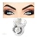 Magnetic Eyelashes Full Eye 3 Magnets Natural Look 3D Premium Quality Soft Thin Handmade No Glue Best Fake Reusable Cruelty Free for Everyday Wear by Perfect Eden