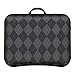 LapGear Designer Lap Desk with Phone Holder and Device Ledge – Gray Argyle – Fits up to 15.6 Inch Laptops – Style No. 45438thumb 4