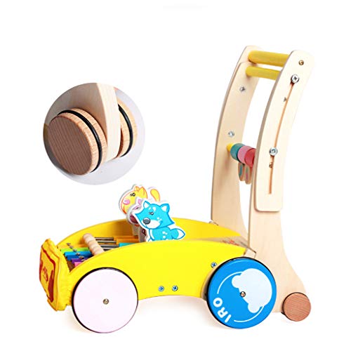 image for UPDD-Baby Multifunctional Wooden Walker, Beat Music Boy and Girl Birth