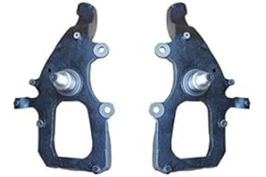 QUALITY SUSPENSION ADVANTAGE QSA 2" Drop Spindles. Compatible with 2004-2008 Ford F150 F-150 (2WD ONLY)