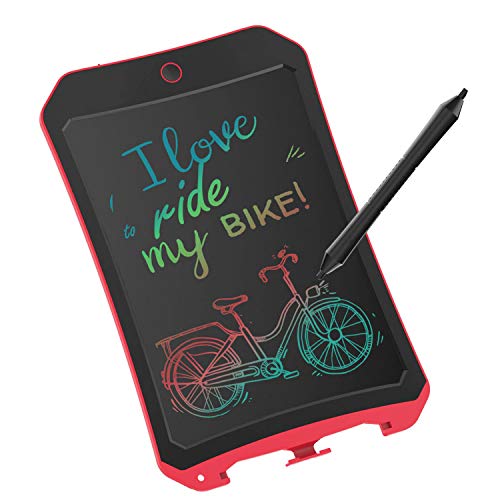 YYhappy childhood Writing Tablet for Birthday Gift,Kids Toy 8.5 In Colorful LCD Writing Tablet Electronic Writings Pads Drawing Board Gifts for Kids Office Blackboard-Erase Button Lock Included Red - Thumbnail 7