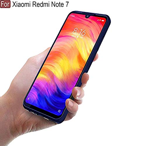 CEDO All Side Rubberised Matte Soft Silicon Flexible Back Case Cover for Xiaomi Redmi Note 7 / Xiaomi Redmi Note 7 Pro (