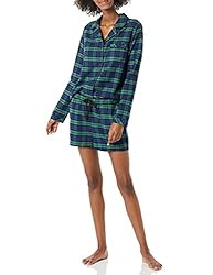 Amazon Essentials Women's Lightweight Woven Flannel