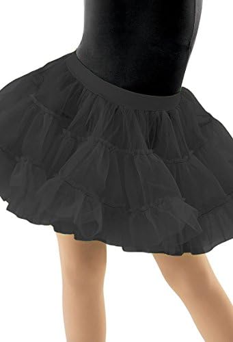 Black Petticoat, Tutu, Crinoline to Wear Under Women's Flirty 50's Style Pinup Aprons