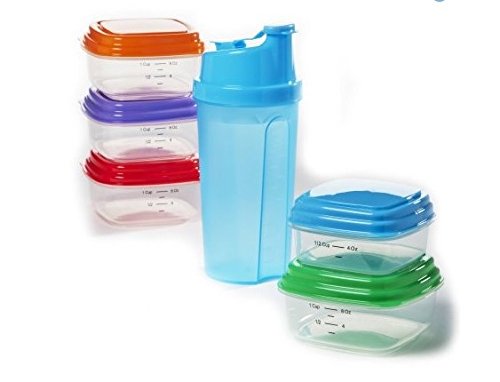 20 oz shaker 13 PCS Smart Portion Meal Management Kit BPA free