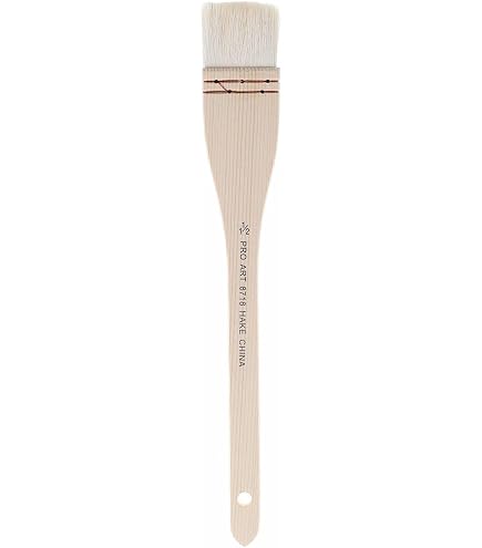 YOKIVE Hake Brush With Bamboo Handle - Sheep Hair Paint Blending 639221