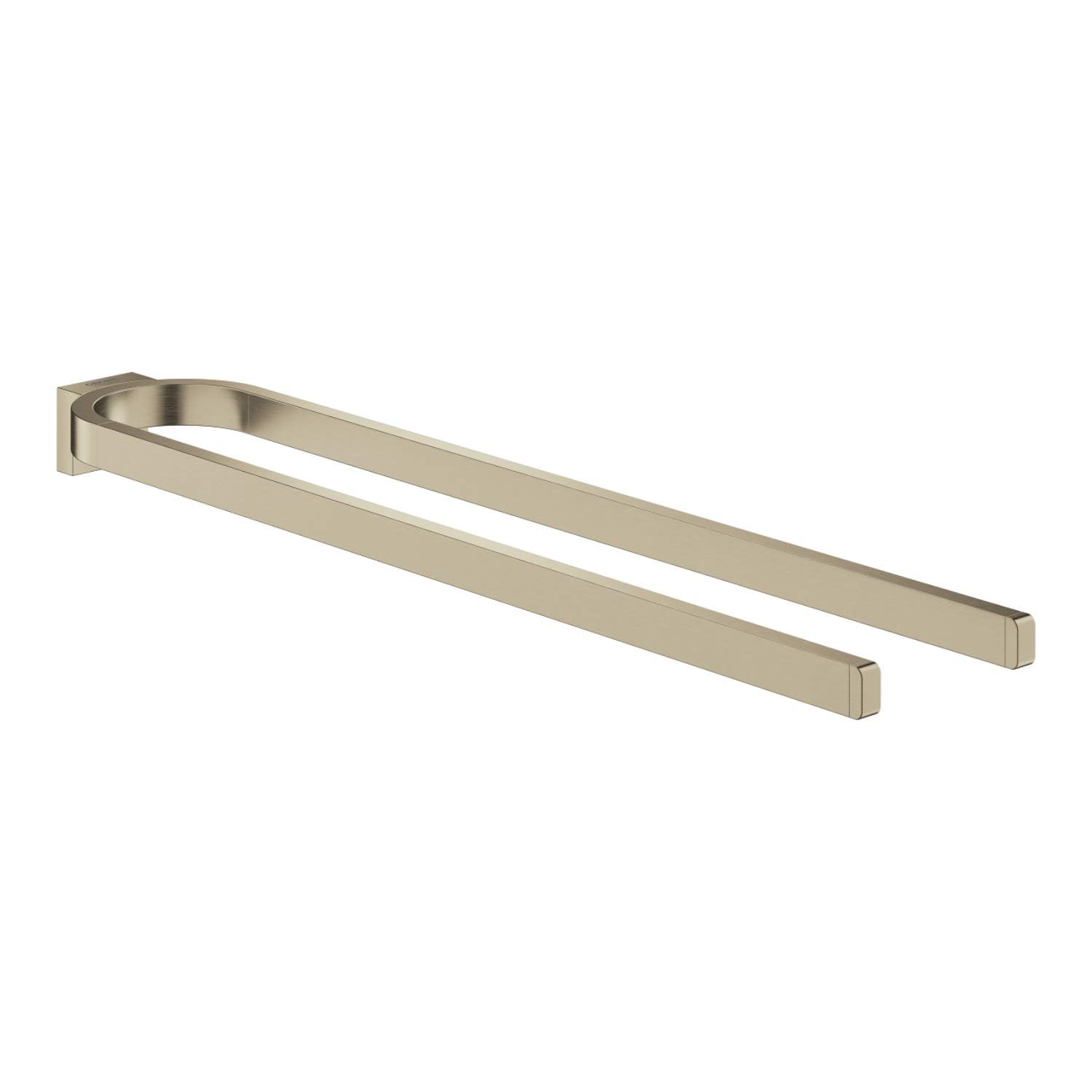 GROHE Selection Towel Holder, Non Pivotable Brushed Nickel 41059EN0