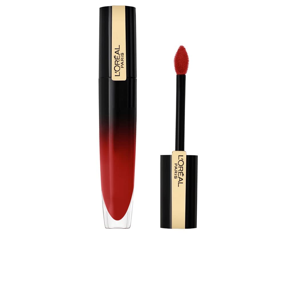 L'Oreal Paris Brilliant Signature High Shine Colour Red Lip Ink 310, Be Uncompromising, 0.5 kg