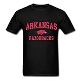 50% Off Deal! Arkansas Razorbacks red logo Men's O Neck Tee XL