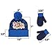 Nickelodeon boys Nickelodeon Toddler Hat, Kids Gloves Toddlers Mittens, Paw Patrol's Marshall Baby Beanie f Winter Accessory Set, Blue, 2-4T US