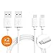 Samsung Galaxy S7 Active Charger Fast Micro USB 2.0 Cable Kit by TruWire {2 Fast Wall Charger + 2 Micro Cable} True Digital Adaptive Fast Charging uses dual voltages for up to 50% faster charging!