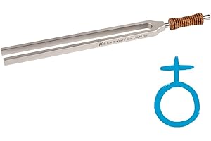 SONIC ENERGY Planetary Therapy Tuning Fork (Earth) with Exact Pitch and Frequency — MADE IN GERMANY — For Meditation, Sound Healing and Yoga, 2-YEAR WARRANTY