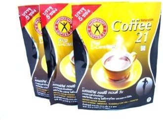 3x Naturegift Instant Coffee Mix 21 Plus L-carnitine Slimming Weight Loss Diet Made in Thailand