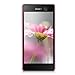 kwmobile Hard case Design glitter rectangle for Sony Xperia M5 in dark pink white