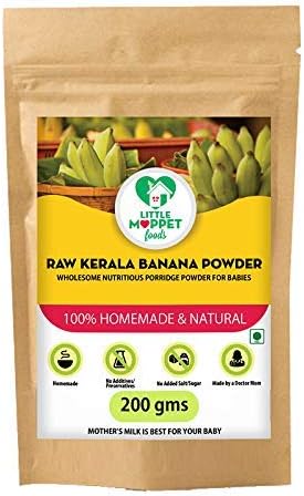 Little Moppet Foods Raw Kerala Banana Powder