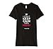 Women's musical.ly keep calm classic T-Shirt (Fitted Cut) Small Black