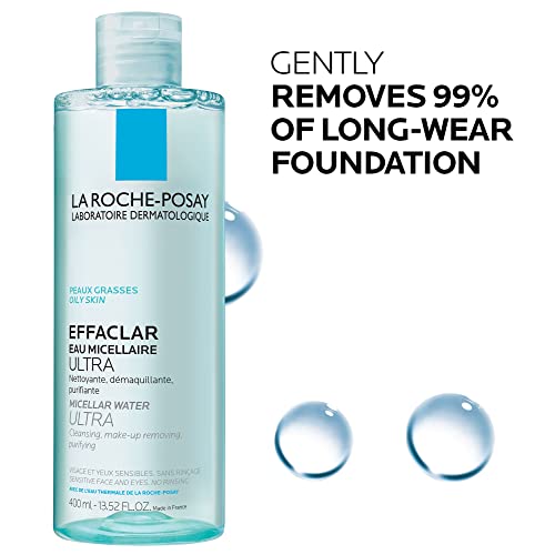 La RochePosay Effaclar Micellar Cleansing Water Toner for Oily Skin